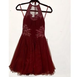 NEW High Neck Mesh Mini Dress Junior size 3